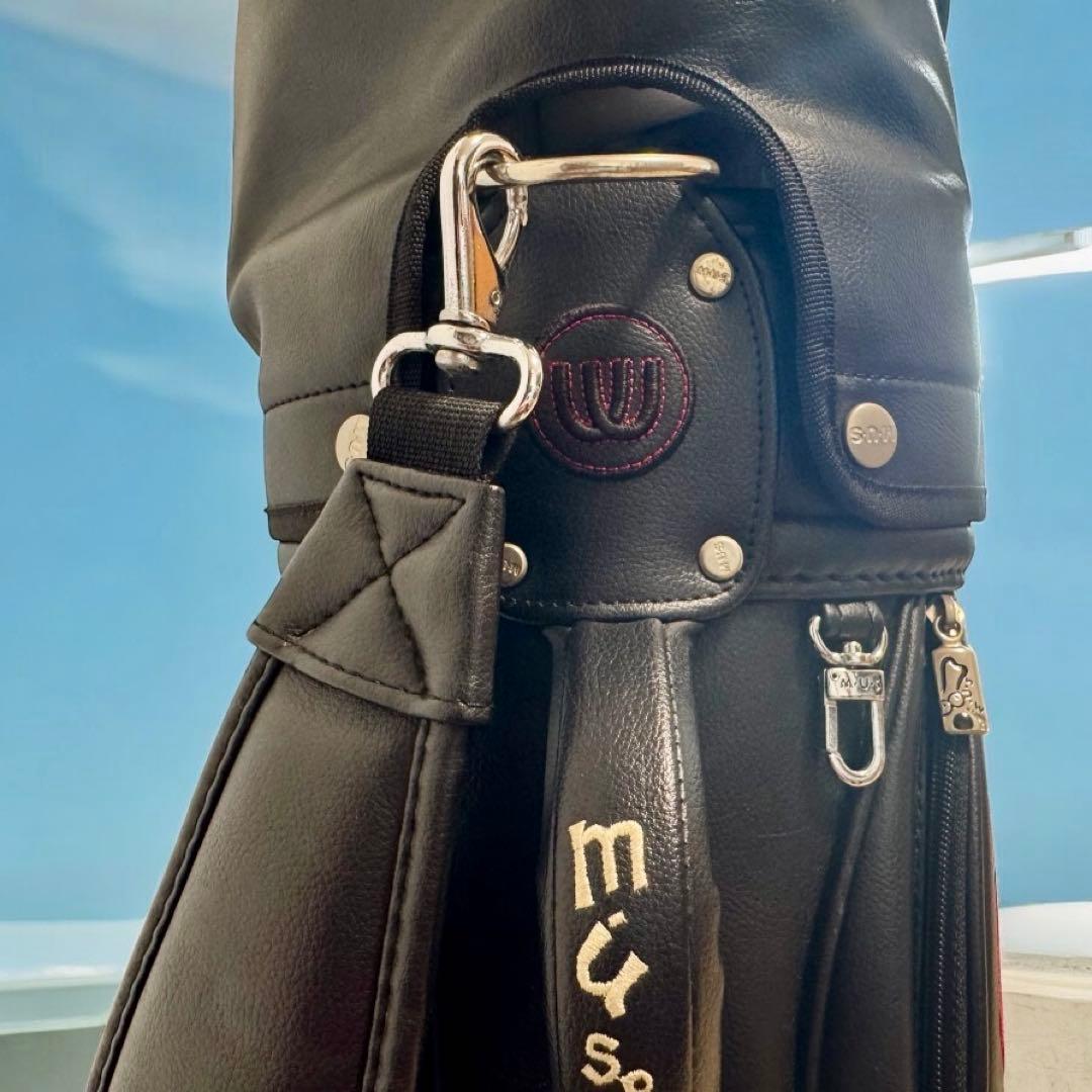 【稀少】 M.U SPORTS キャスター付きキャディバック　ミエコ　ウエサコ