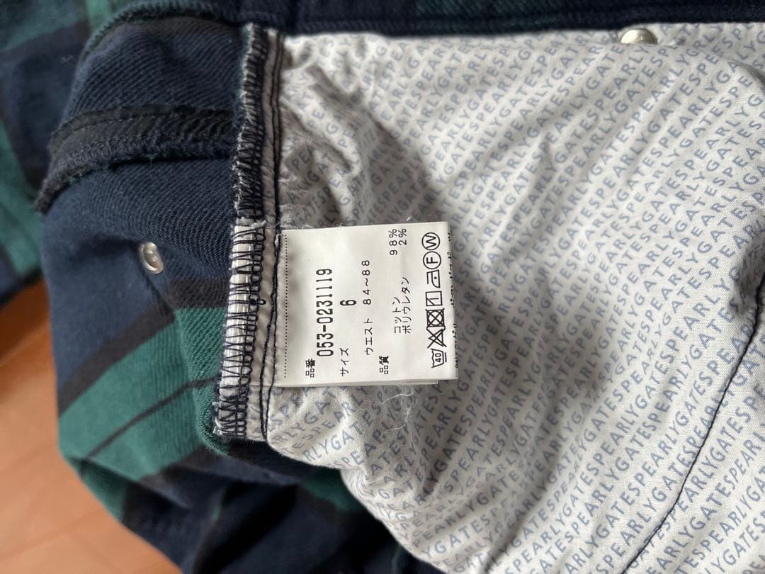 パーリーゲイツ秋冬パンツ