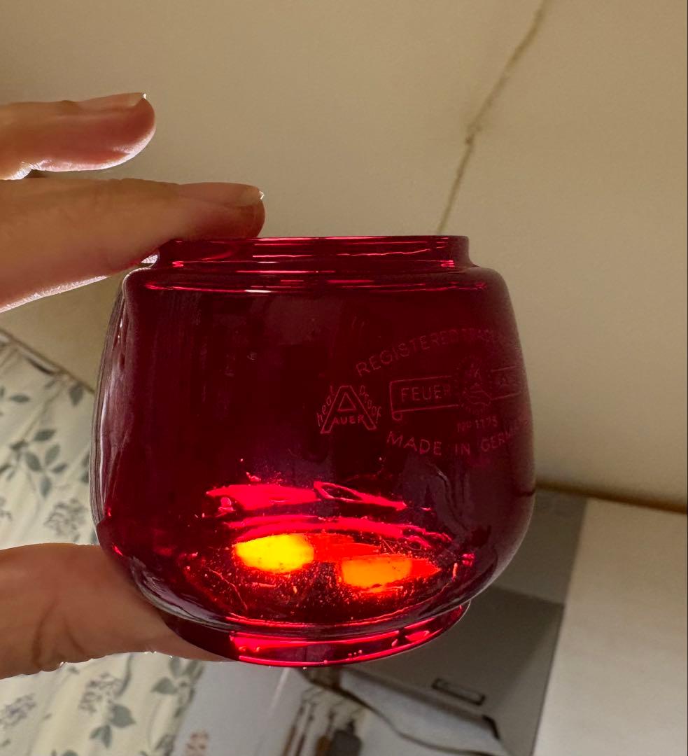 ライト・ランタン FEUERHAND AUER RED GLOBE