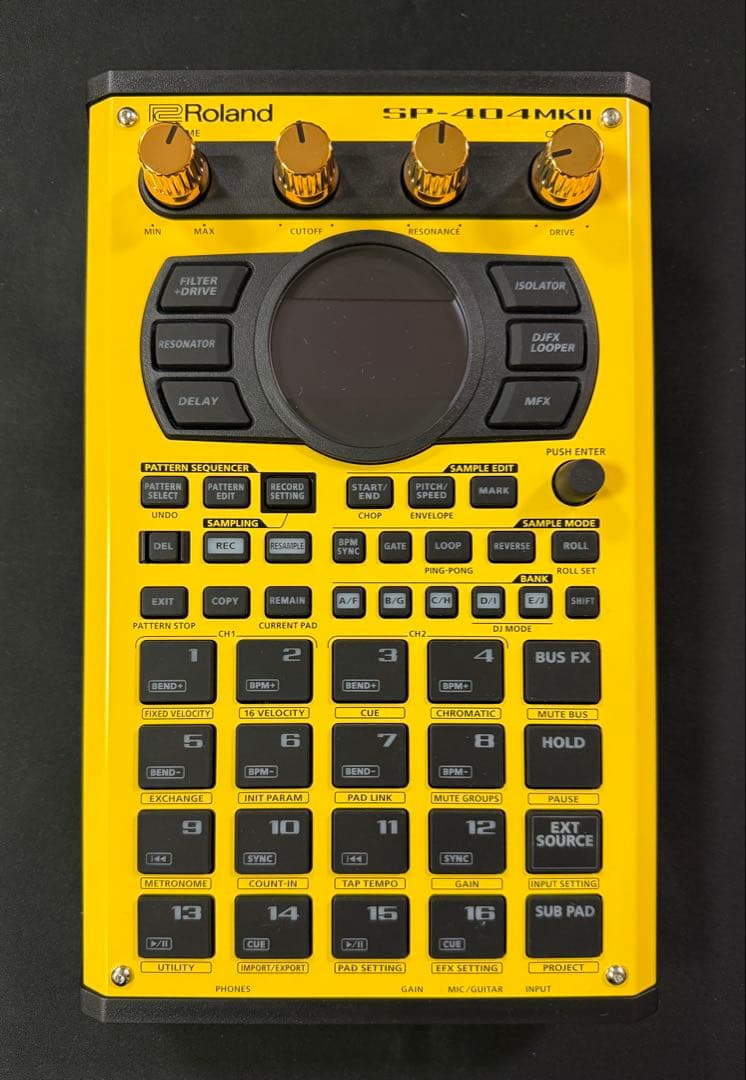 ROLAND SP-404MK2-Y/限定イエローモデル/DeckSaver付