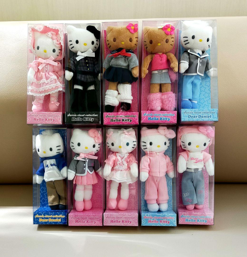 Sanrio closet クローゼット　脚長　キティ マスコット　コンプリート