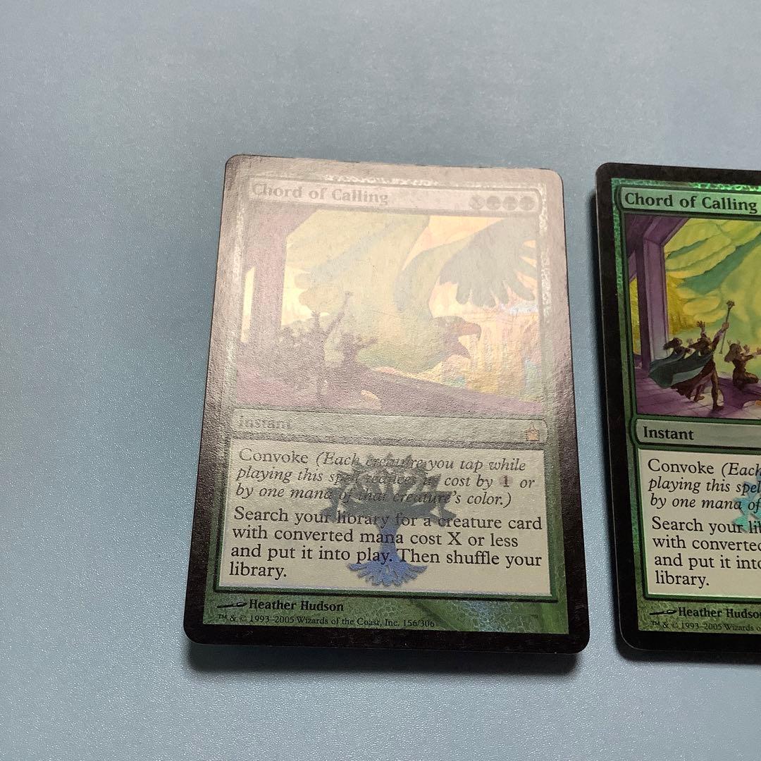 *バラ売り可*   召喚の調べ　RAV英語foil2枚セット