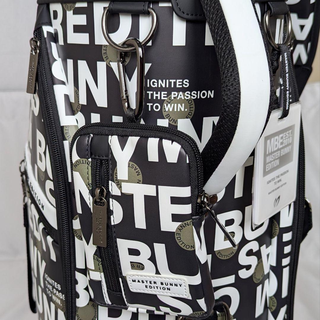 ★新品正規品 PG/マスターバニー 総柄プリント 自立型キャディバッグ