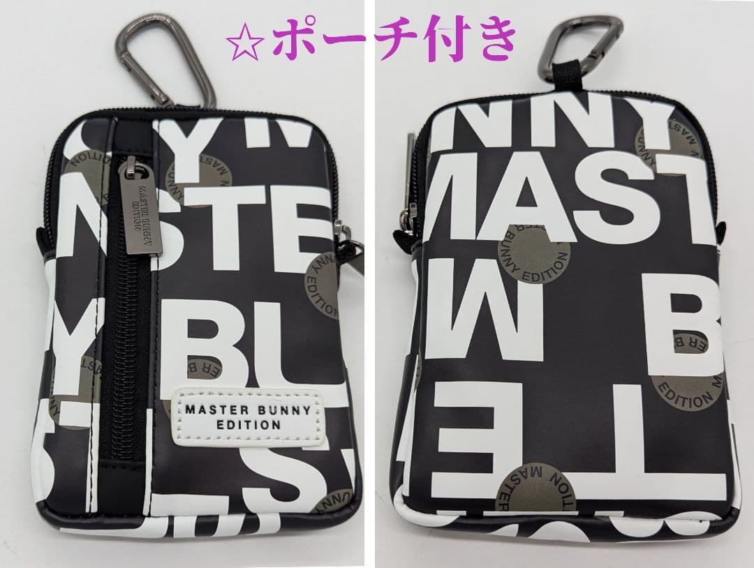 ★新品正規品 PG/マスターバニー 総柄プリント 自立型キャディバッグ