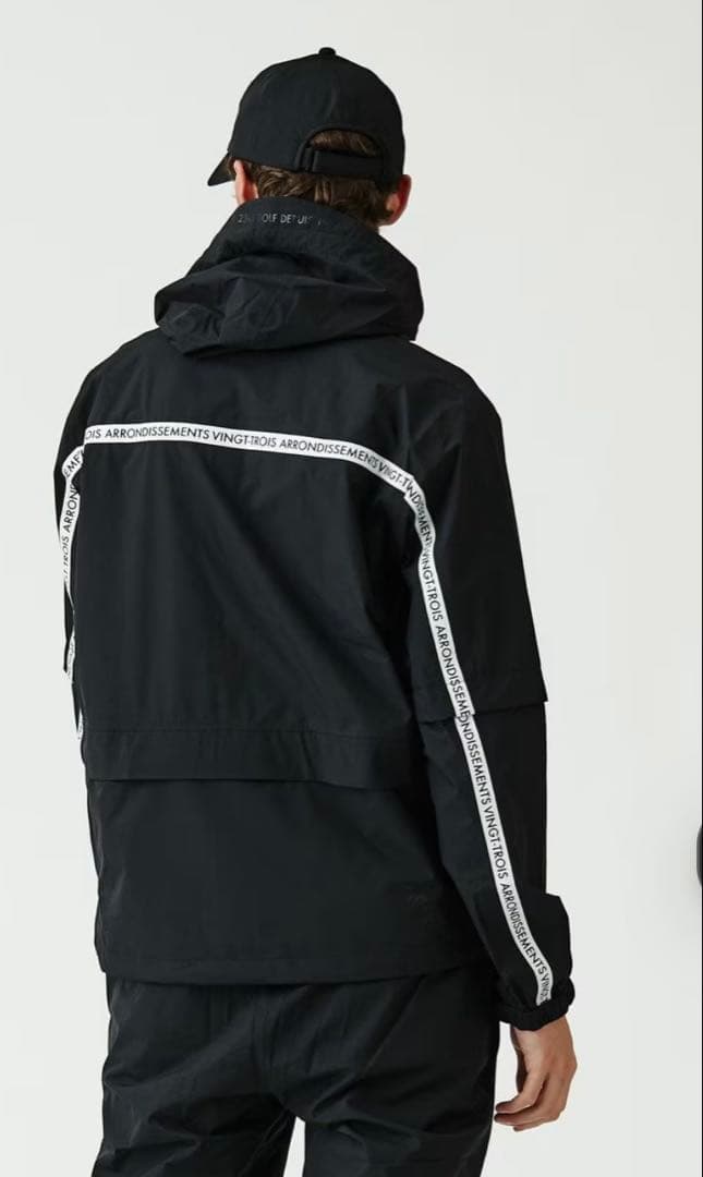 23区【MEN】【撥水/耐水/防水】レイン セットアップ　定価49,500円