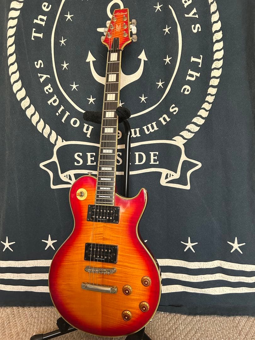 今月末迄　特価‼️美品希少名機❣️90sビンテージARIA ProⅡ DX 虎杢❣️