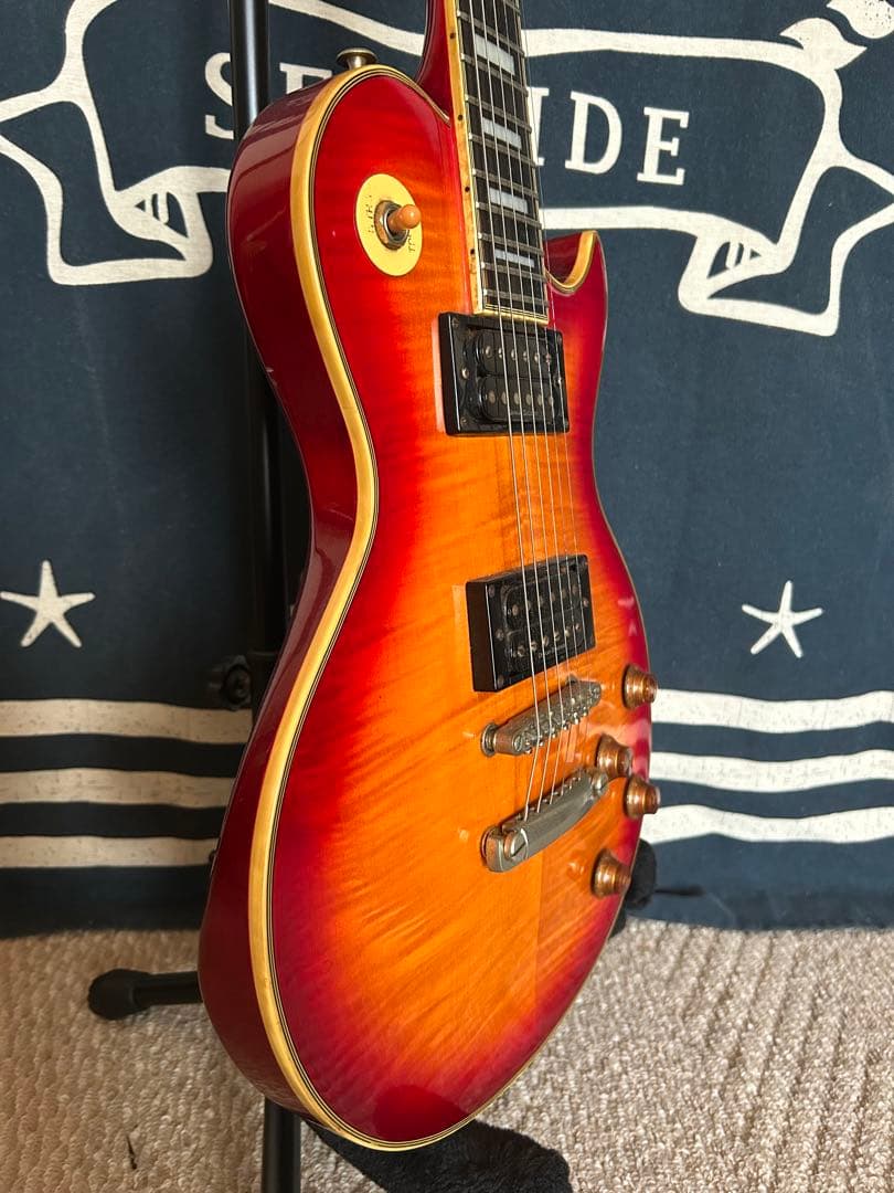 今月末迄　特価‼️美品希少名機❣️90sビンテージARIA ProⅡ DX 虎杢❣️