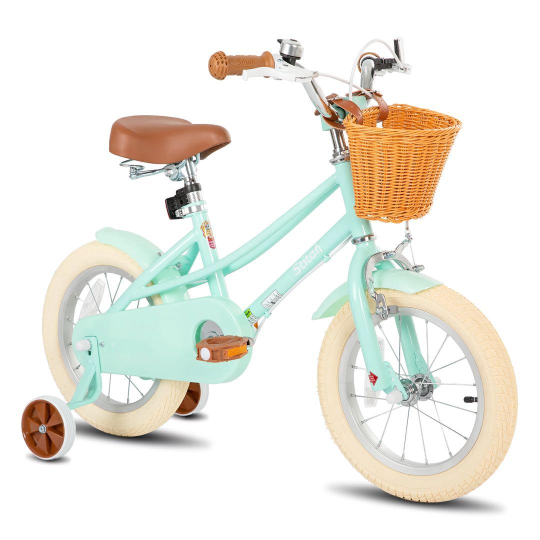 【新品未使用未開封】Stitch 子供用自転車 グリーン 16インチ