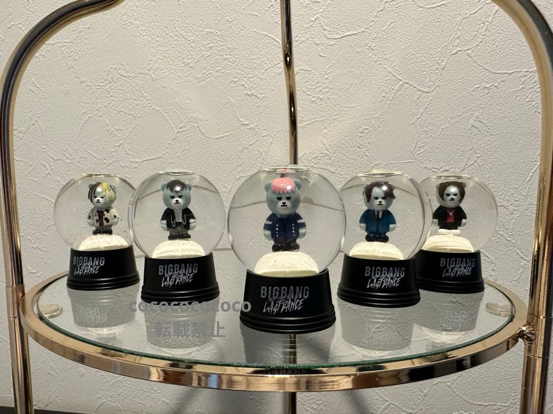 BIGBANG スノードーム　まとめ売り　コレクションケースつき