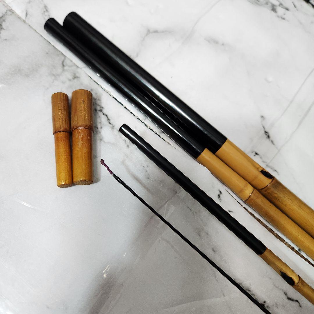 【逸品】和竹 紀州 へら竿 日本号 水玉作 10.3尺