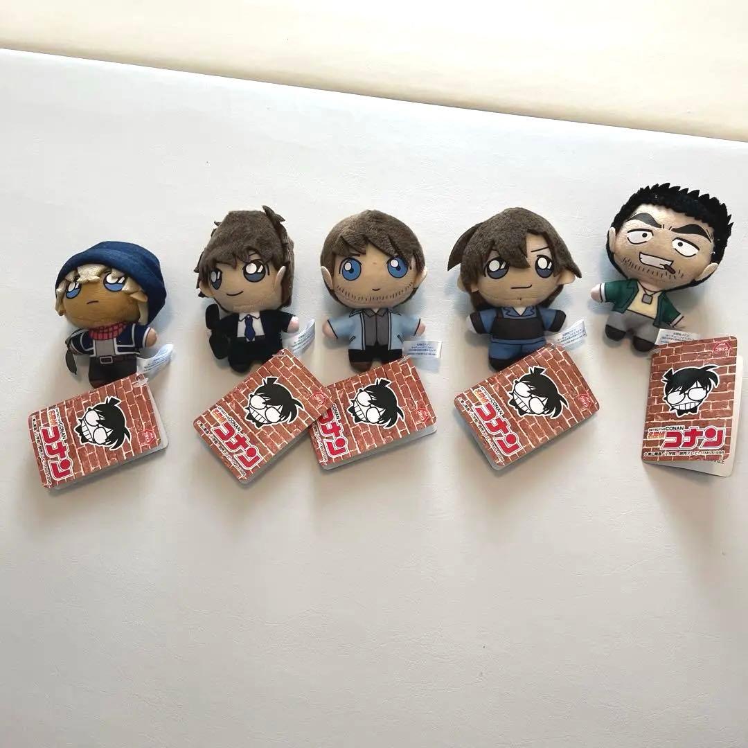 名探偵コナン キーチェーンマスコット 松田＆萩原＆安室＆伊達＆スコッチ 全5種