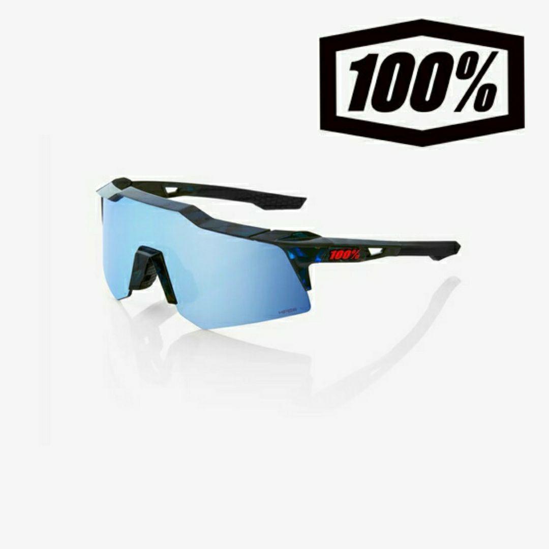 100% Speedcraft XS ブラックホログラフィック ワンハンドレッド