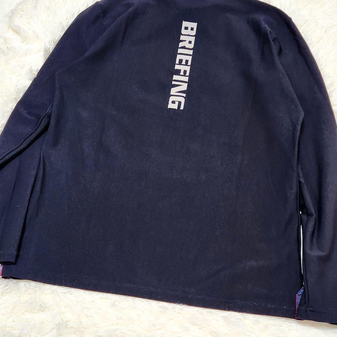 BRIEFING ブリーフィング ハイネック 長袖 シャツ インナー 裏起毛