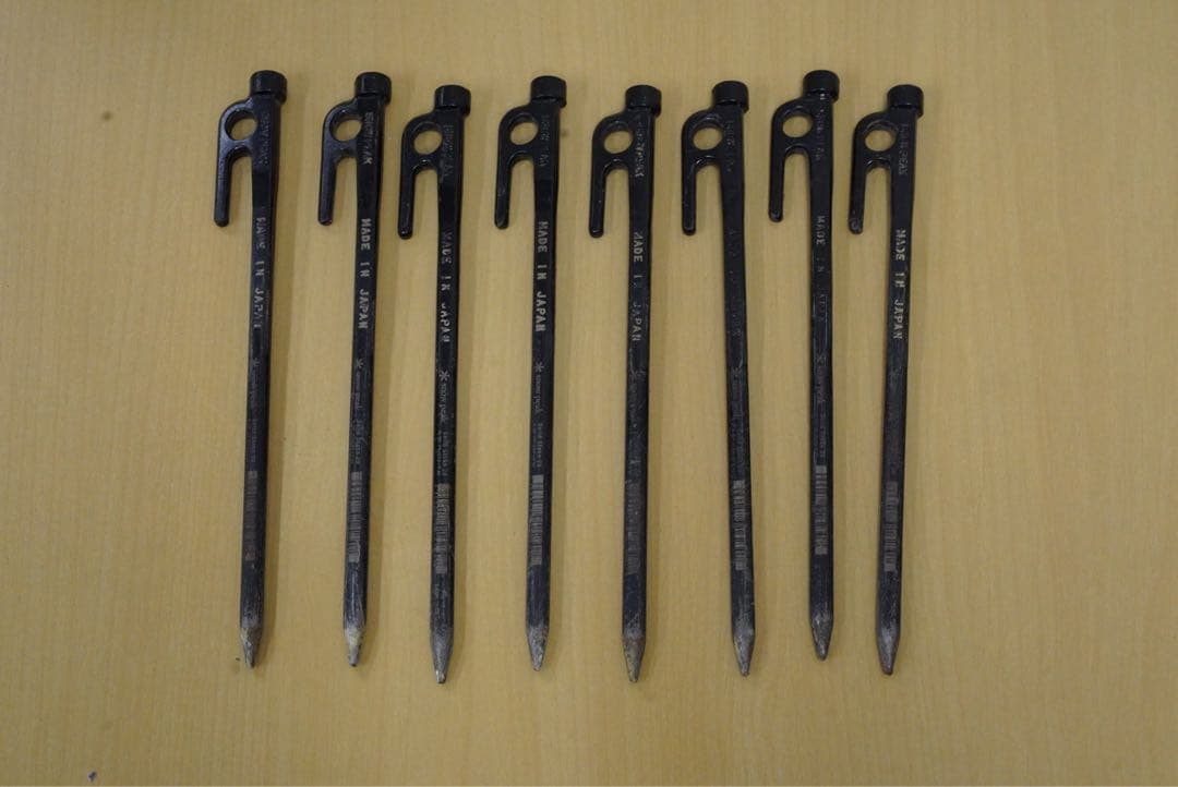 【美品】 peak HDタープシールドヘキサL + ソリッドステーク