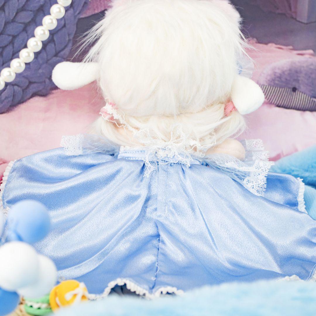 ぬいぐるみ服　20cm　新品　現品着せ替え　ドレス　ワンピース　宮廷　豪華