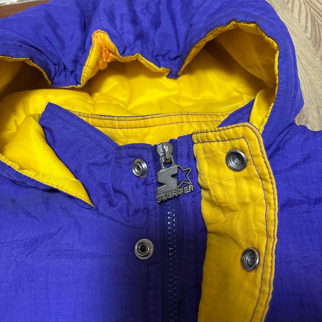 90's スターターSTARTER NFL 中綿スタジアム　バイキングス　XL