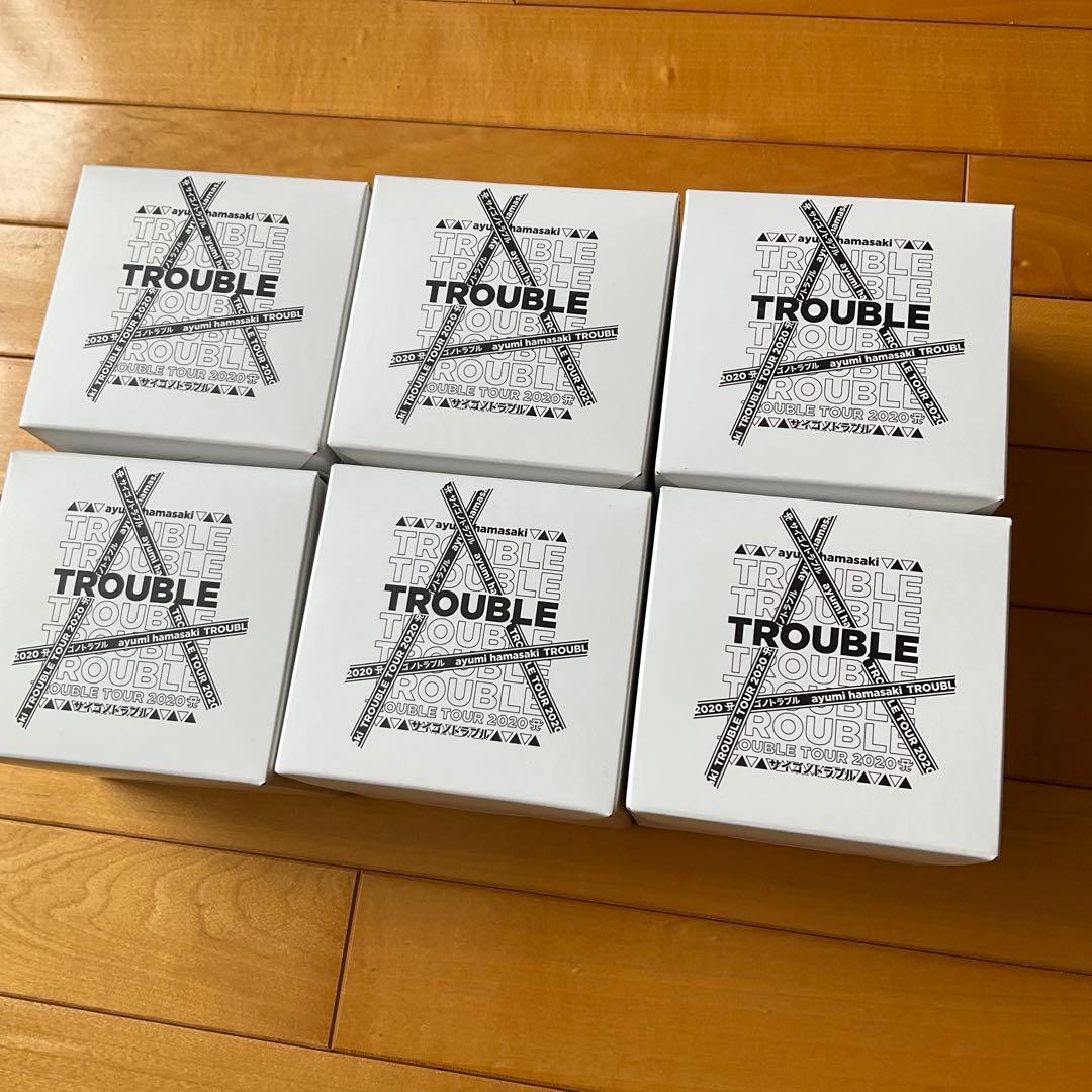 浜崎あゆみ　サイゴノトラブル　地域限定 マグカップ６個セット