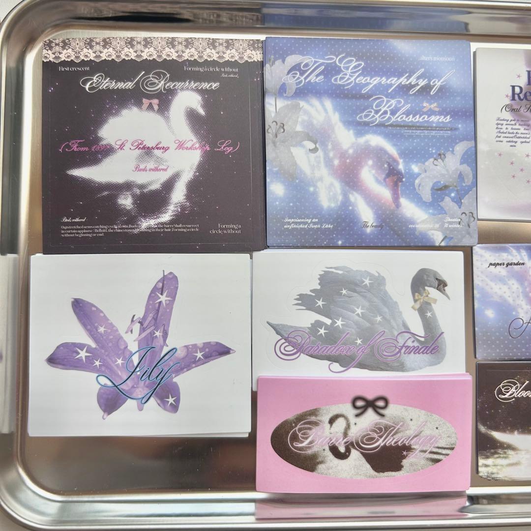 梱包資材　ラッピング　まとめ売り　ヘッダー　台紙　シール　ステッカー　韓国