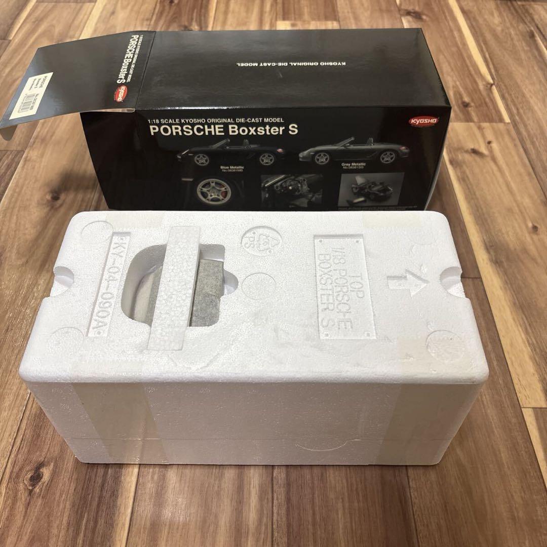 Kyosho 1:18 Porsche Boxster S ダイキャストモデル