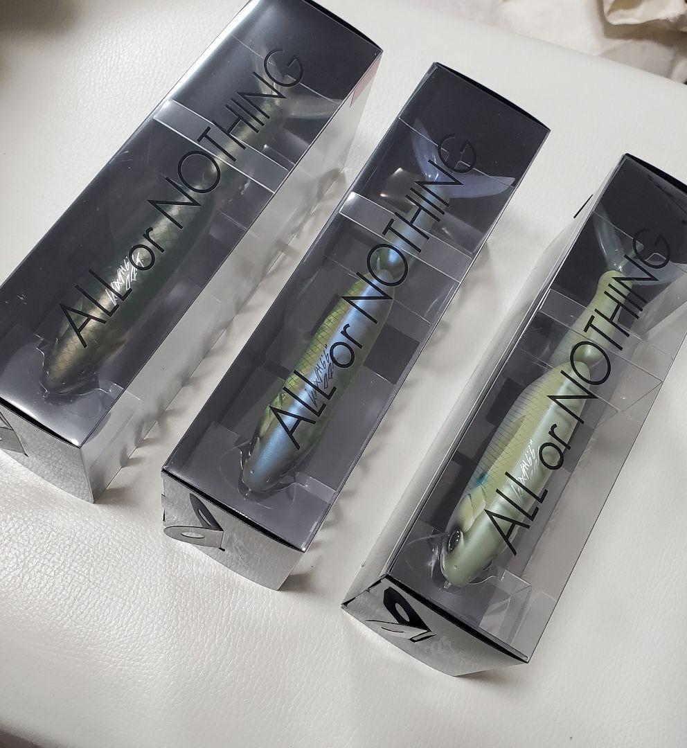 タイニークラッシュ 西濃ハリヨ 西濃淡水ボラ　西濃オイカワ 3色セットbフェス