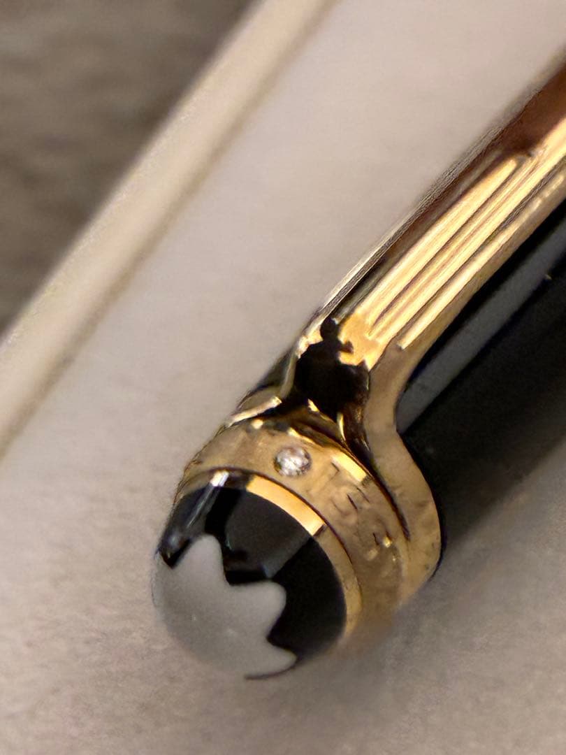 ◾️極美品◾️ダイヤモンド◾️モンブラン75周年 ボールペン◾️マイスターシュテュック◾️