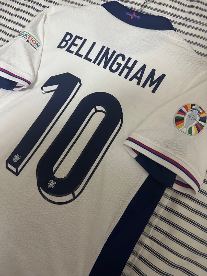 ベリンガム　ユニフォーム　イングランド代表　EURO 2024（H）