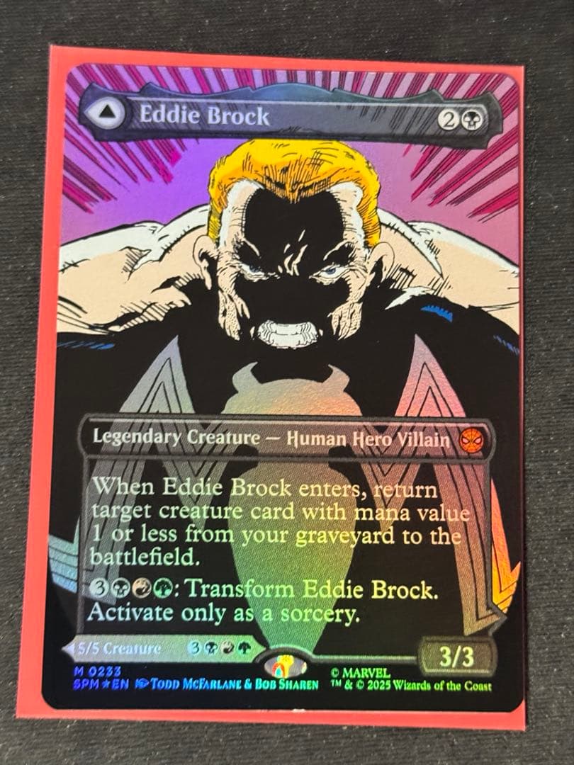 K*U様 (FOIL)(フルアート)エディ・ブロック/Eddie Brock《英