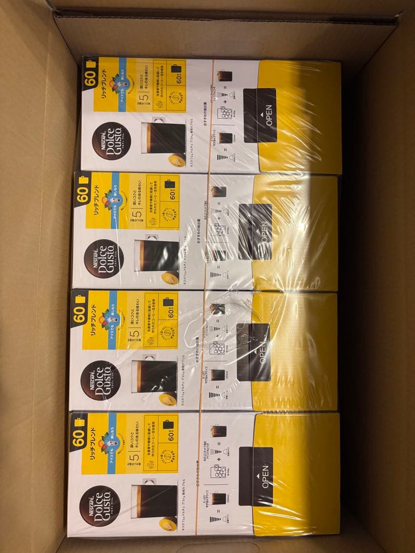 ネスカフェ ドルチェ グスト 専用カプセル リッチブレンド 60P（4箱）