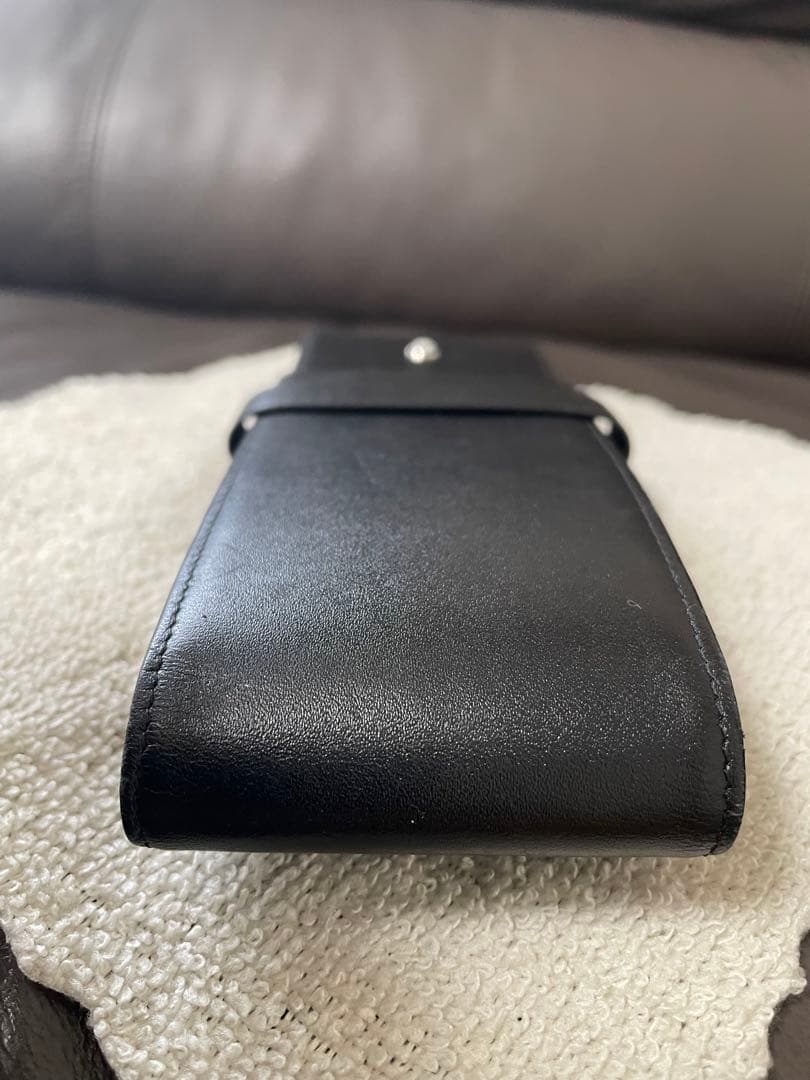 ◾️MONT BLANC モンブラン ◾️黒レザーペンケース ◾️シエナ 3本差し◾️