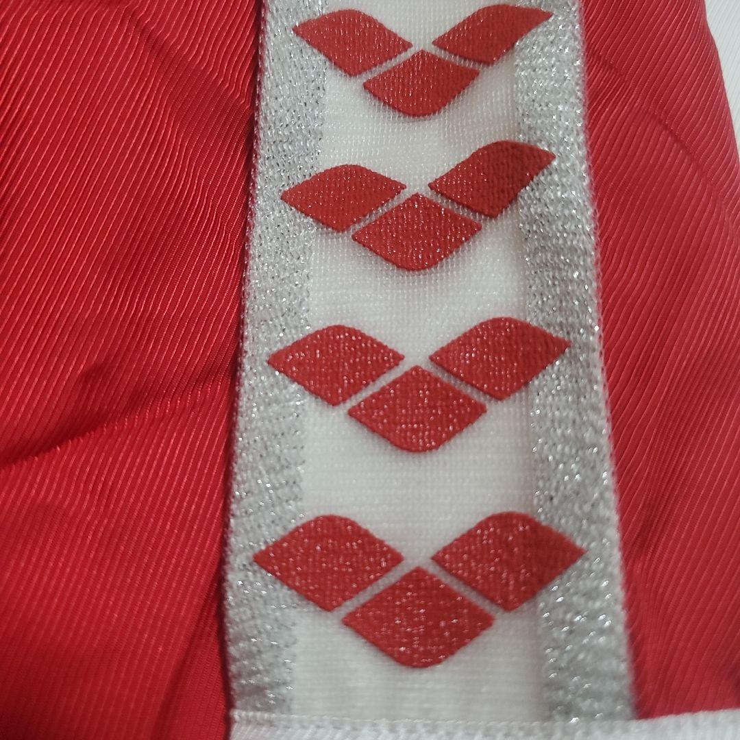 【希少】arena　フード付ナイロンジャケット　デサント製　M　テープロゴ