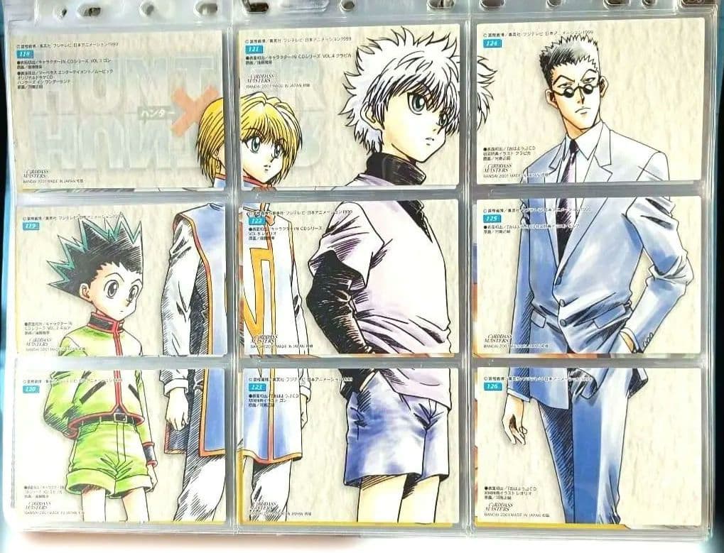 ハンター×ハンター 　カードダスマスターズ　初版　セット　クラピカ　ヒソカ