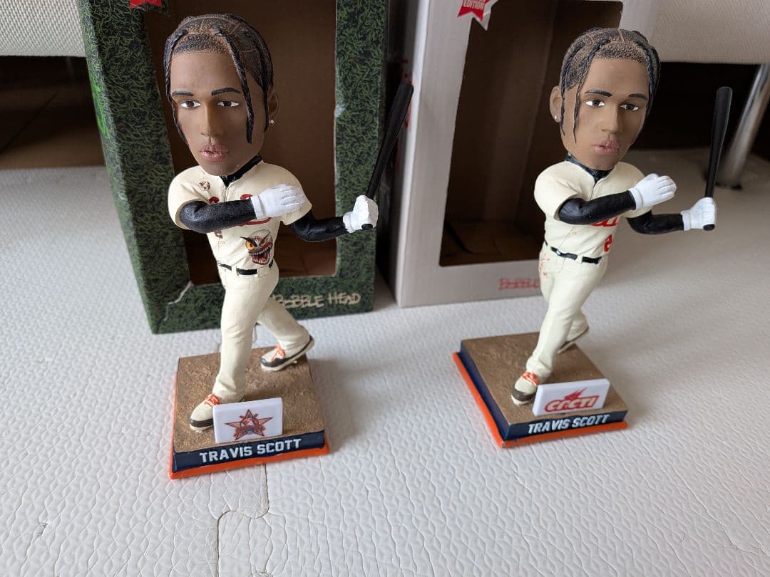 トラビス スコット ボブルヘッド　カクタスジャック　アストロズ　2セット