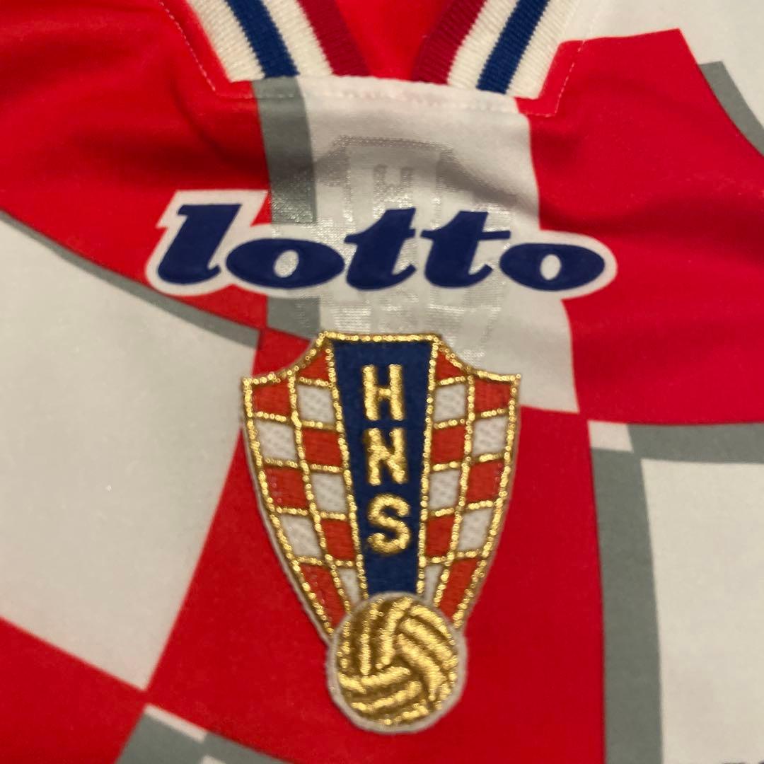 1998ワールドカップ3位 得点王 クロアチア代表 スーケル#9