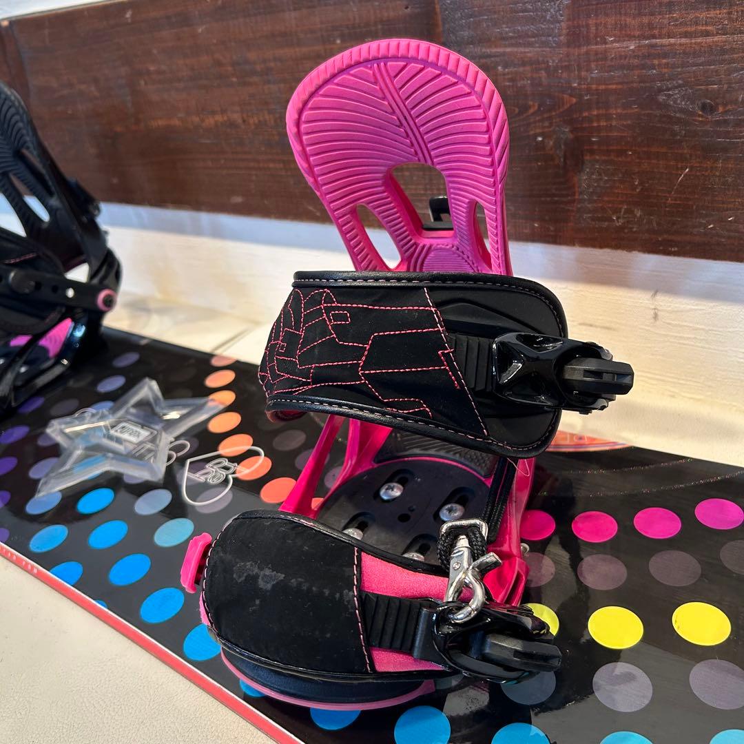 ◇美品◇ HEAD PEARL FLOCKA 138cm ロッカー スノーボード