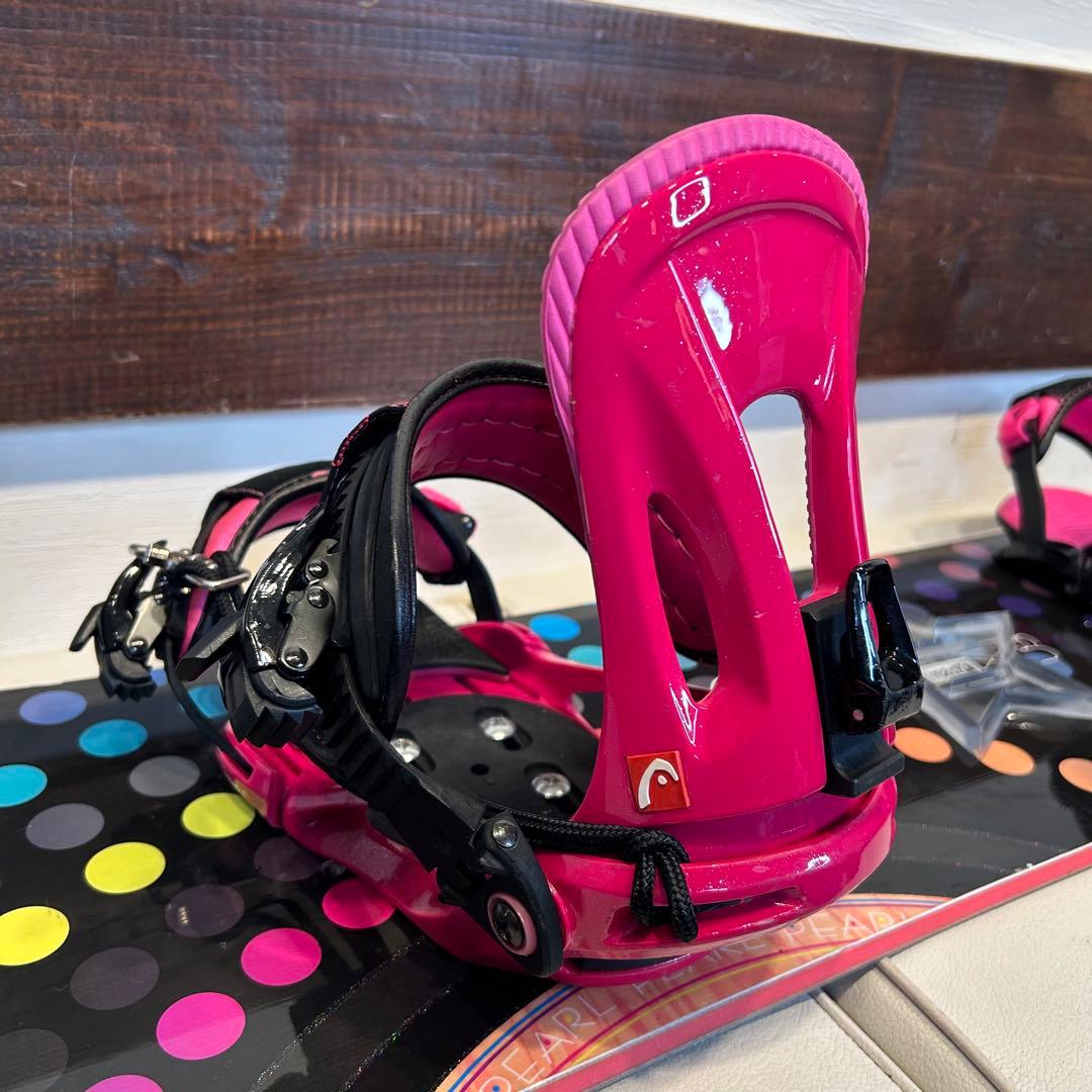 ◇美品◇ HEAD PEARL FLOCKA 138cm ロッカー スノーボード