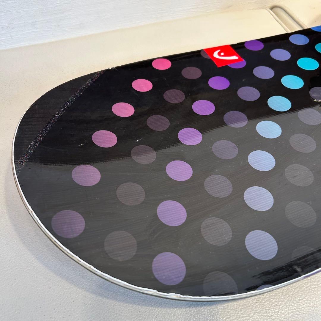 ◇美品◇ HEAD PEARL FLOCKA 138cm ロッカー スノーボード