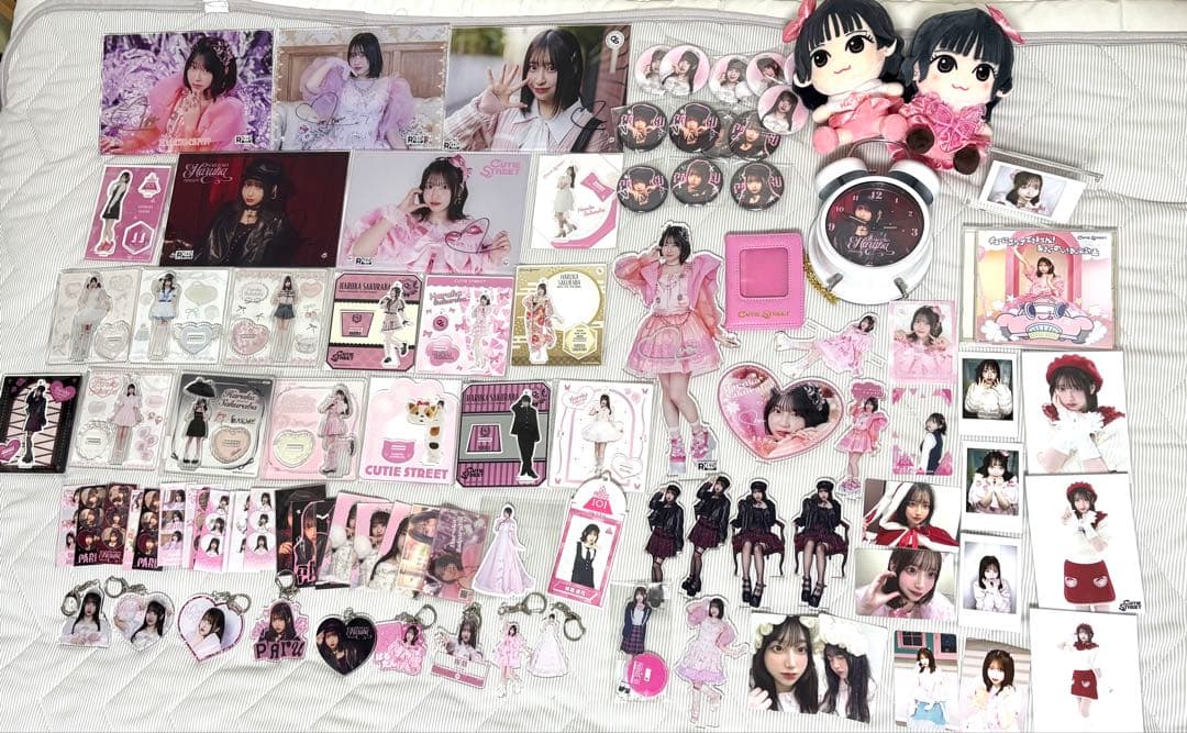 【引退品】CUTIE STREET桜庭遥花 ぱるたん　グッズ まとめ売り
