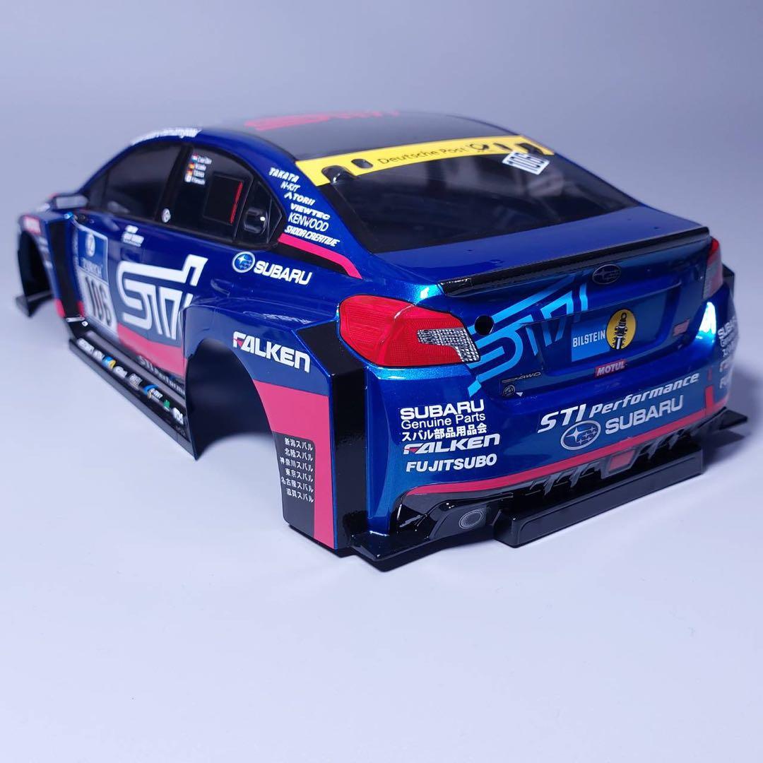 新品 送料無料 タミヤ XB スバル WRX STI NBR ボディ＆ホイール