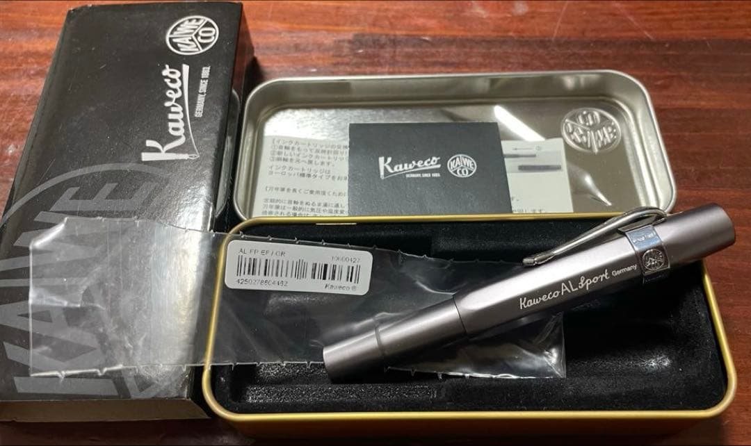 14K585 Kaweco AL Sport 金ペンのカヴェコアルスポーツ