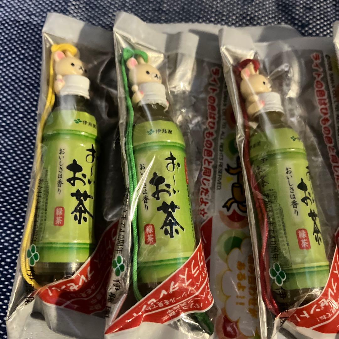 リラックマ おーいお茶　伊藤園　ストラップ セット　セミコンプ