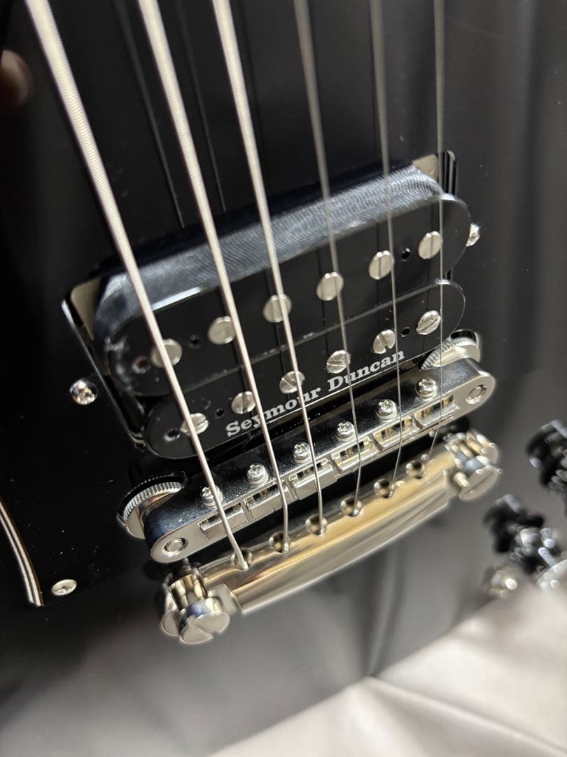 富士弦 Coolz SG エレキギター ブラック セイモアダンカン等搭載