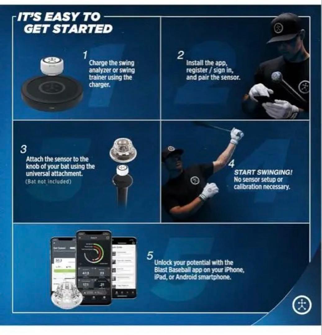 Blast Baseball Blast Motionスイング分析ツール