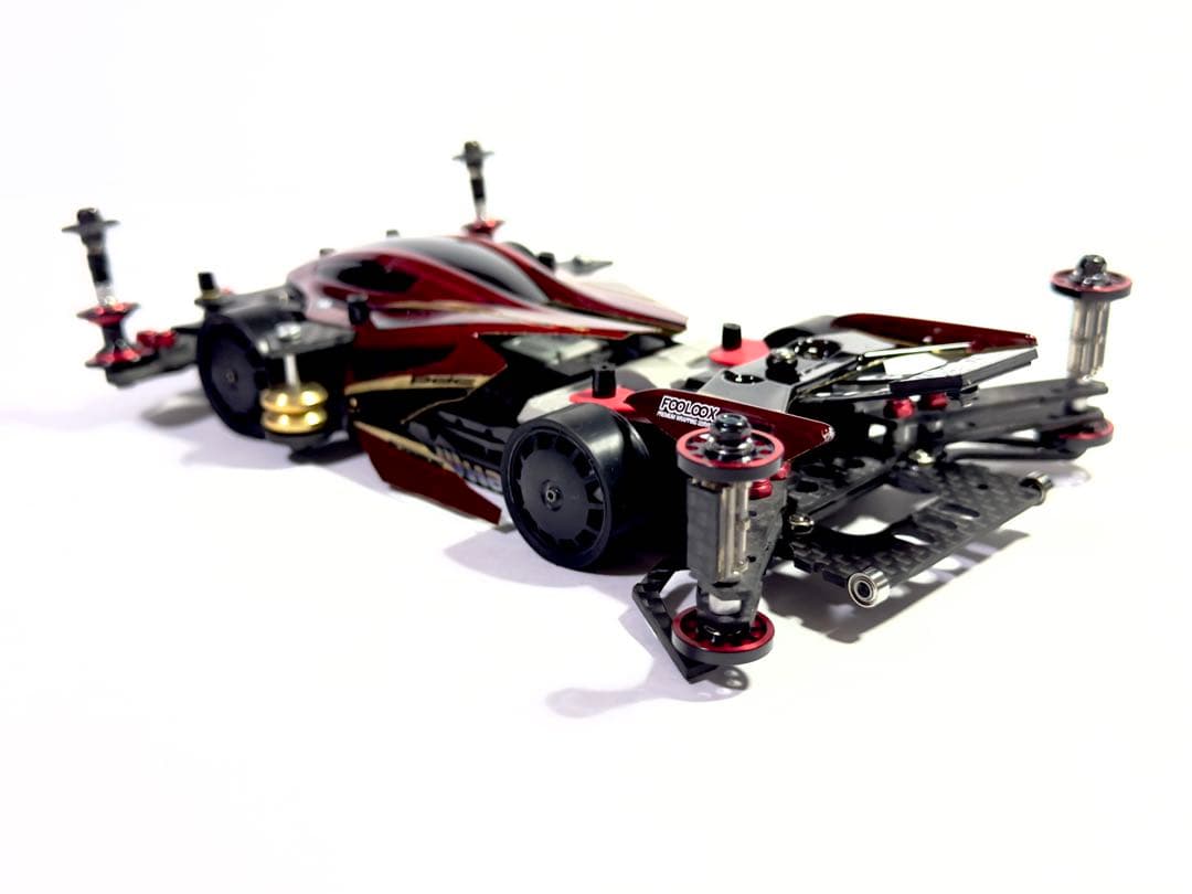 ミニ四駆　完成品　msフレキ デュアルリッジ