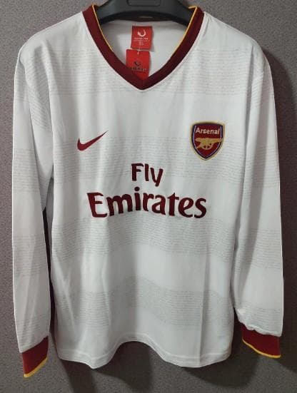 07/08 アーセナル アウェイ 長袖 #4 ファブレガス ユニフォーム