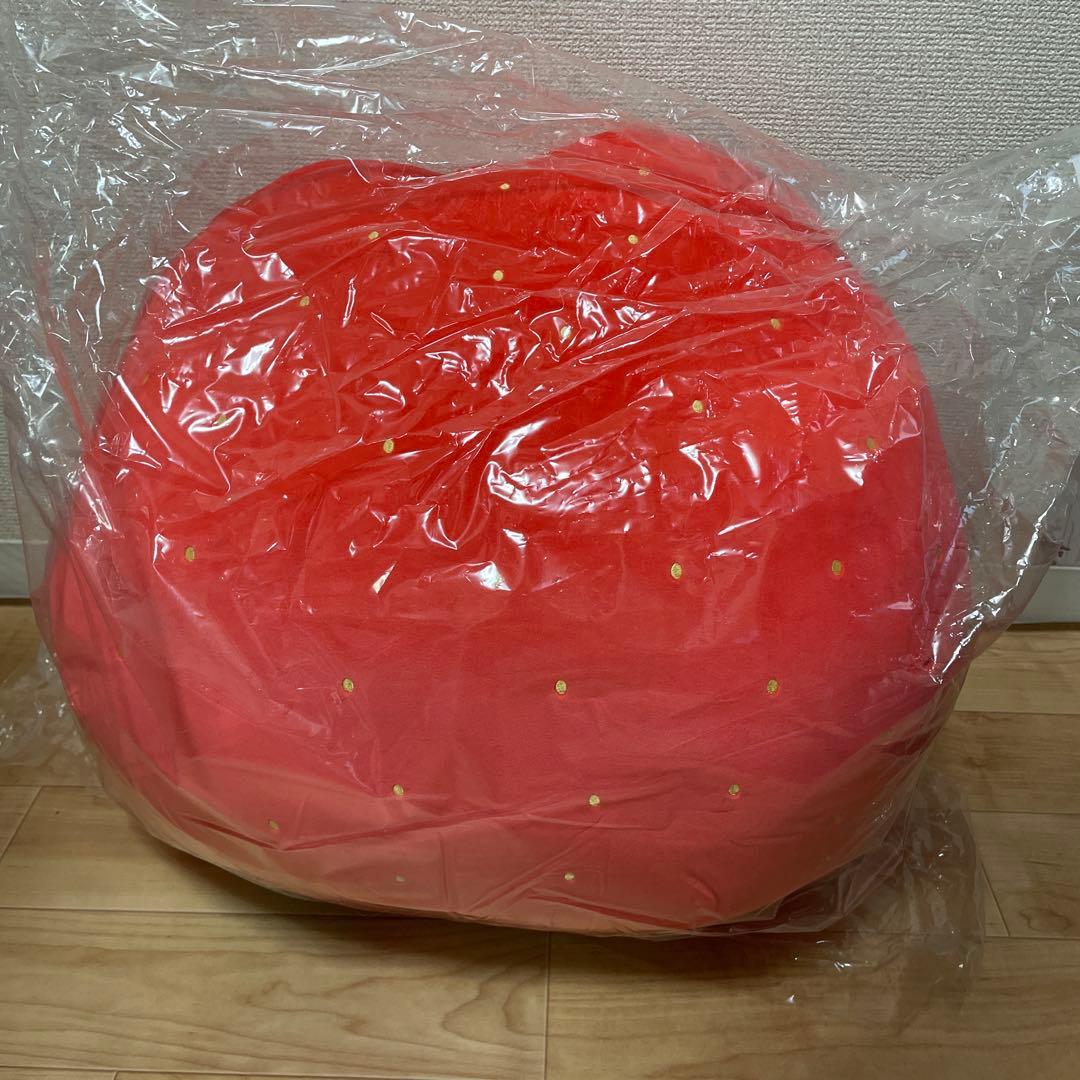 ナガノのいちご　ぬいぐるみくじ　A賞　超特大いちごぬいぐるみ　②