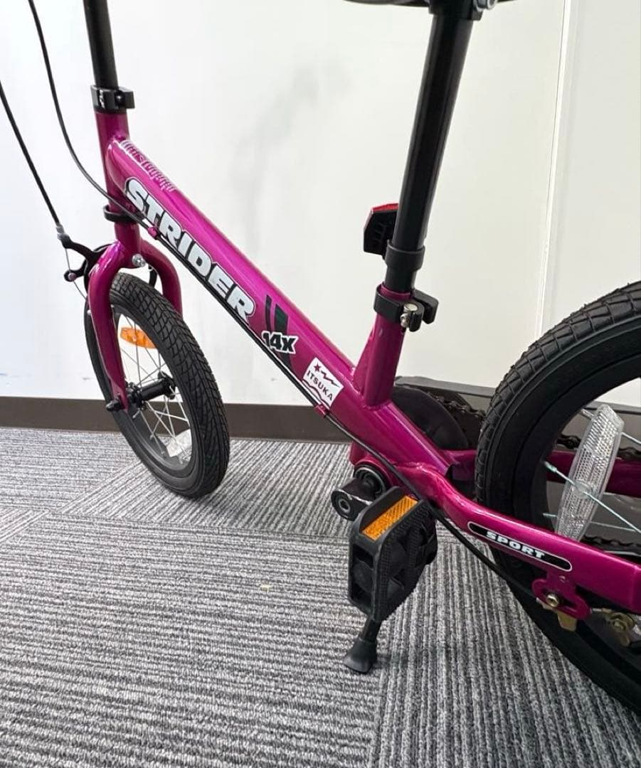 【美品】STRIDER 14X ストライダー　スポーツ　幼児用自転車 ピンク