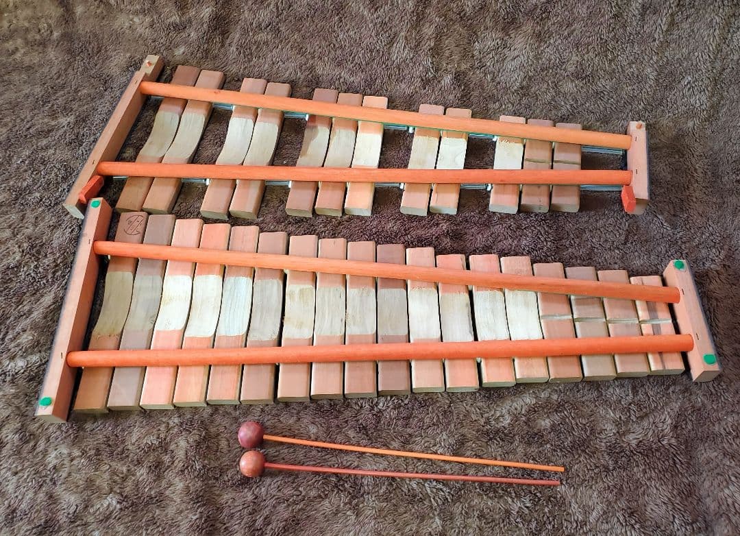 YAMAHA No.185 卓上木琴 30音（半音付き）マレット付属 ヤマハ