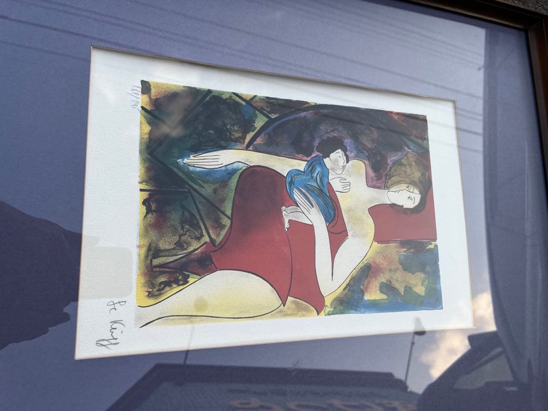 リンダ.ル.キンフ.リトグラフ、リトグラフ、マタニティーカラーリトグラフ