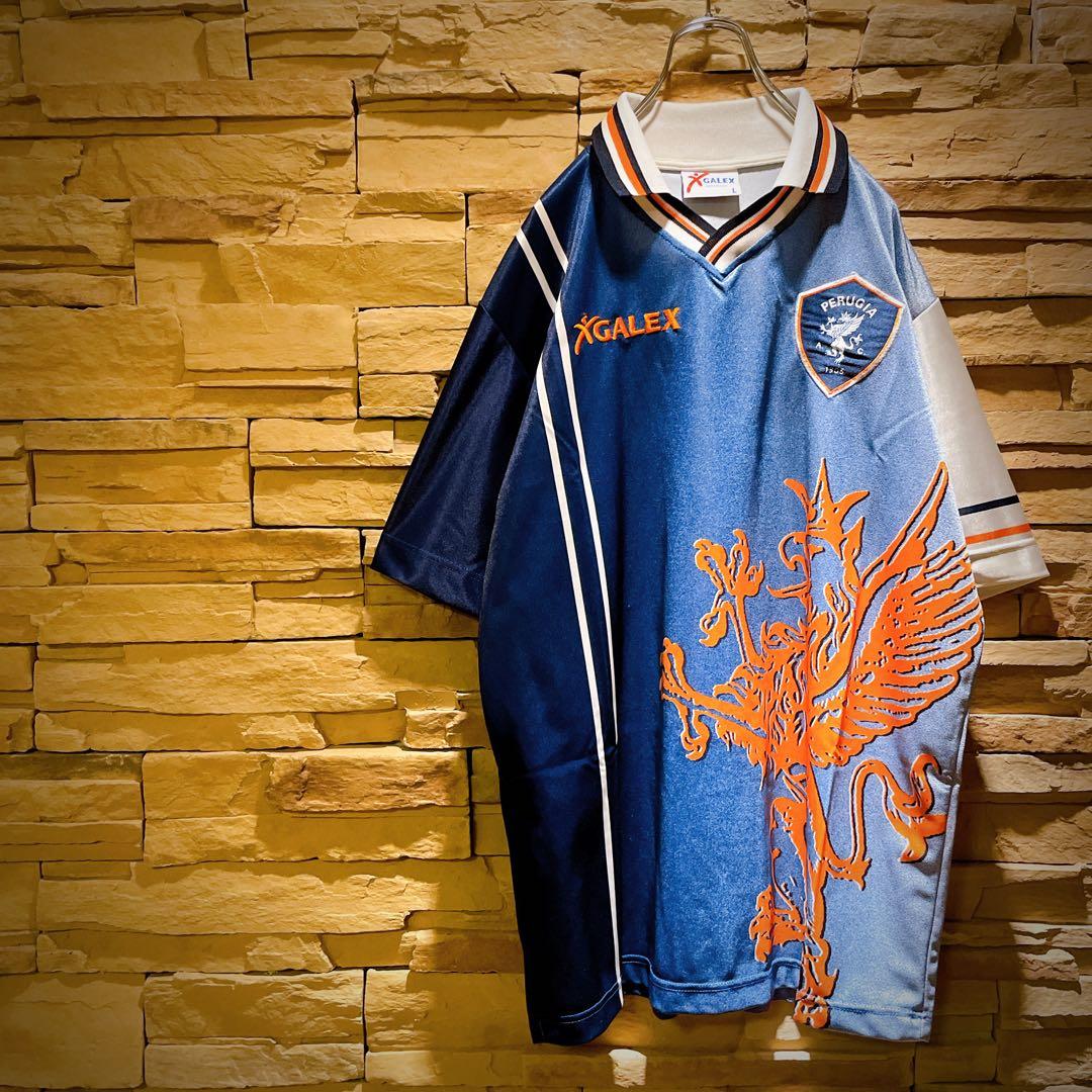 【希少】GALEX×PERUGIA/98-99/2ndユニフォーム/#7中田英寿