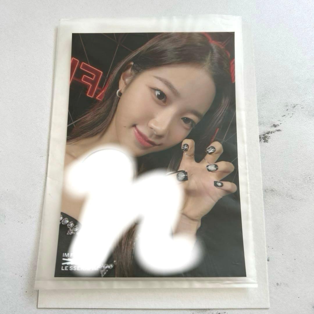 ルセラフィム カズハ 直筆サイン 写真 LINEミュージック 証明書付き